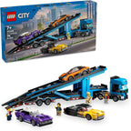 LEGO Camión transportador de autos urbanos con coches