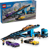 LEGO Camión transportador de autos urbanos con coches