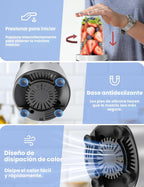 Ganiza Licuadora para Batidos, licuadora de 900W para batidos y licuados, Combo de licuadora personal y molinillo de 15 piezas para cocina, batidora de licuados con 4 tazas portátiles libres de BPA