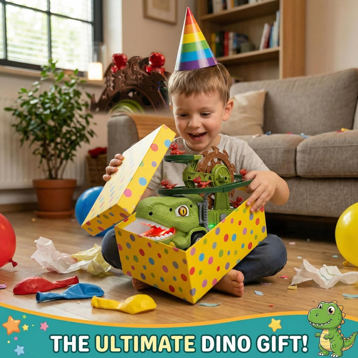 Juguete de camión de dinosaurio para niños de 3, 4, 5, 6, 7 y 8 año...