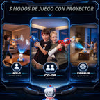 VATOS Juego de etiquetas láser de proyección recargable (2 pistolas láser +