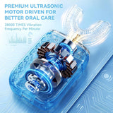 yeklike Sonic Electric - Cepillo de dientes en forma de U para adul...