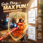 Juego de 2 tanques de batalla RC con control remoto para niños