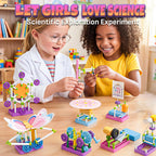 SMILESSKIDDO Kit de ciencia para niñas más de 100 experimentos, juguetes