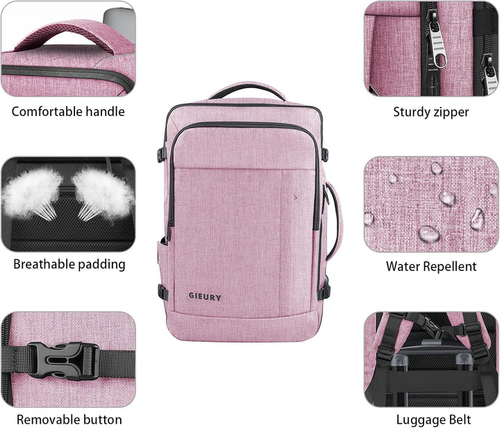 Mochila de transporte, mochila de viaje de 40-50L para hombres y mu...