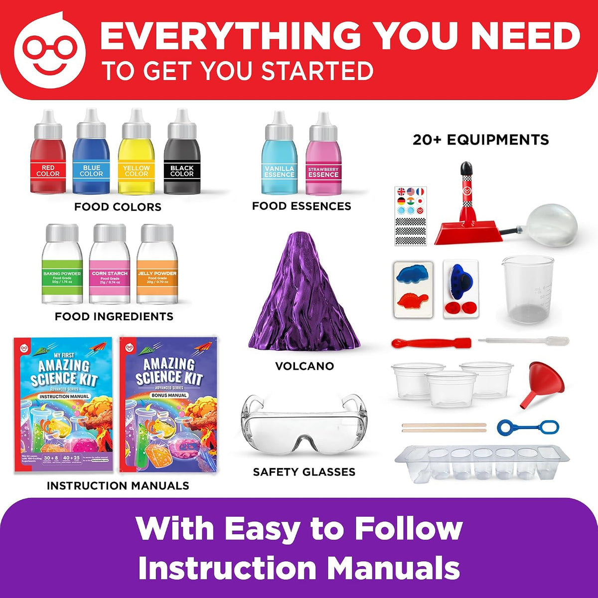 Doctor Jupiter My First Amazing Science Experiments Kit A partir de 4 años