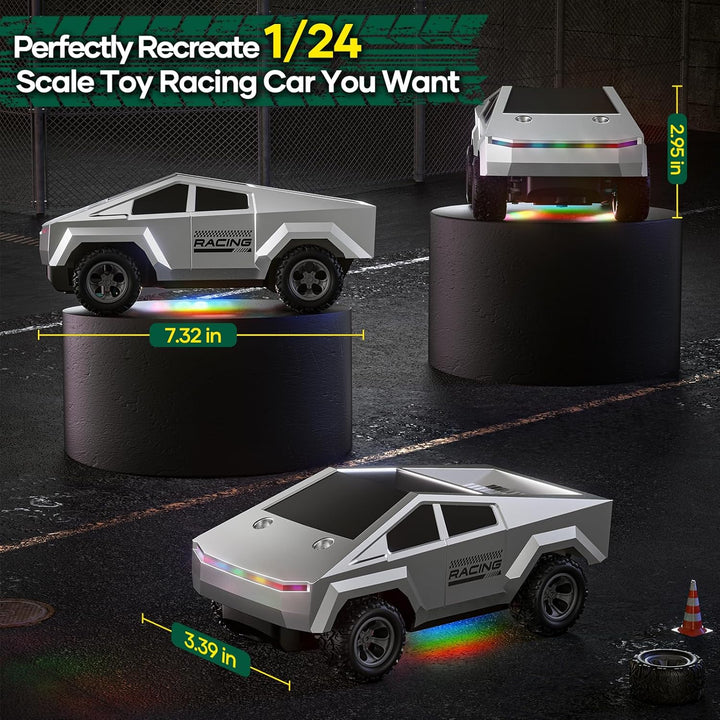 HOMETALL Coche de Control Remoto Camiones RC - Camión RC 2WD Juguet...