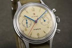 SEAKOSS 1963 Pilot Cronógrafo Reloj para hombre, Original Seagull ST1901 Movimiento mecánico de viento manual, reloj de pulsera militar vintage