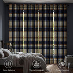 4 paneles de cortinas opacas, cortinas de oscurecimiento de