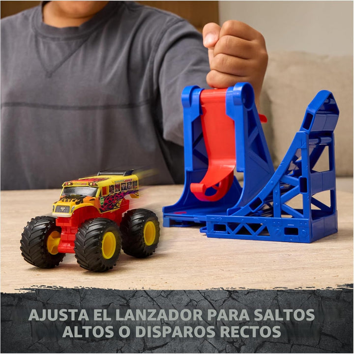 Monster Jam Smash &amp; Bash - Juego de campo de choque con lanzado...