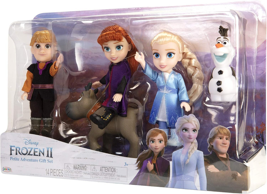Disney Frozen 2 Set de Regalo de Muñecas Pequeñas - Incluye Elsa, Anna, Kristoff, Olaf y Sven! 6 pulgadas