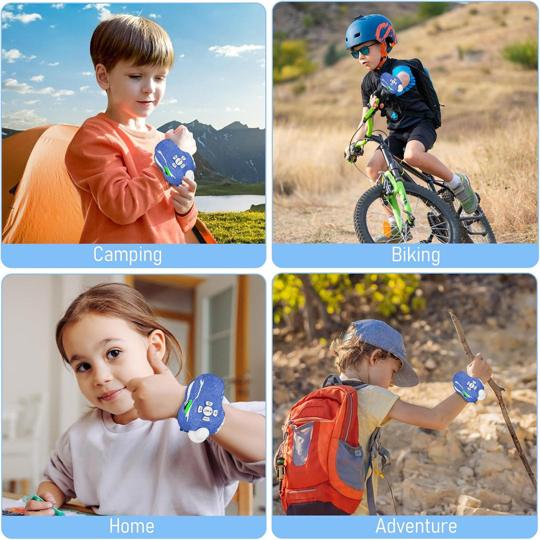 Walkie Talkies de dinosaurio para niños, paquete de 3 unidades de e...