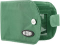 Big Skinny Billetera Taxicat plegable en dos para mujer, hasta 25 tarjetas