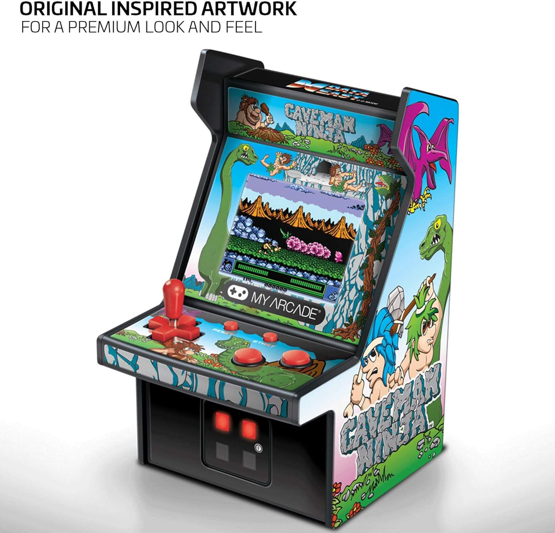 My Arcade Bad Dudes Micro Player - Portable Game, 6.75 Inch Mini Re...