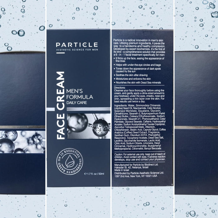 Crema facial 6 en 1 de Particle para hombres, hidratante diario par...