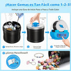 KomeStone Kit de vaso K5 Rock para niños y principiantes, pulidora de rocas