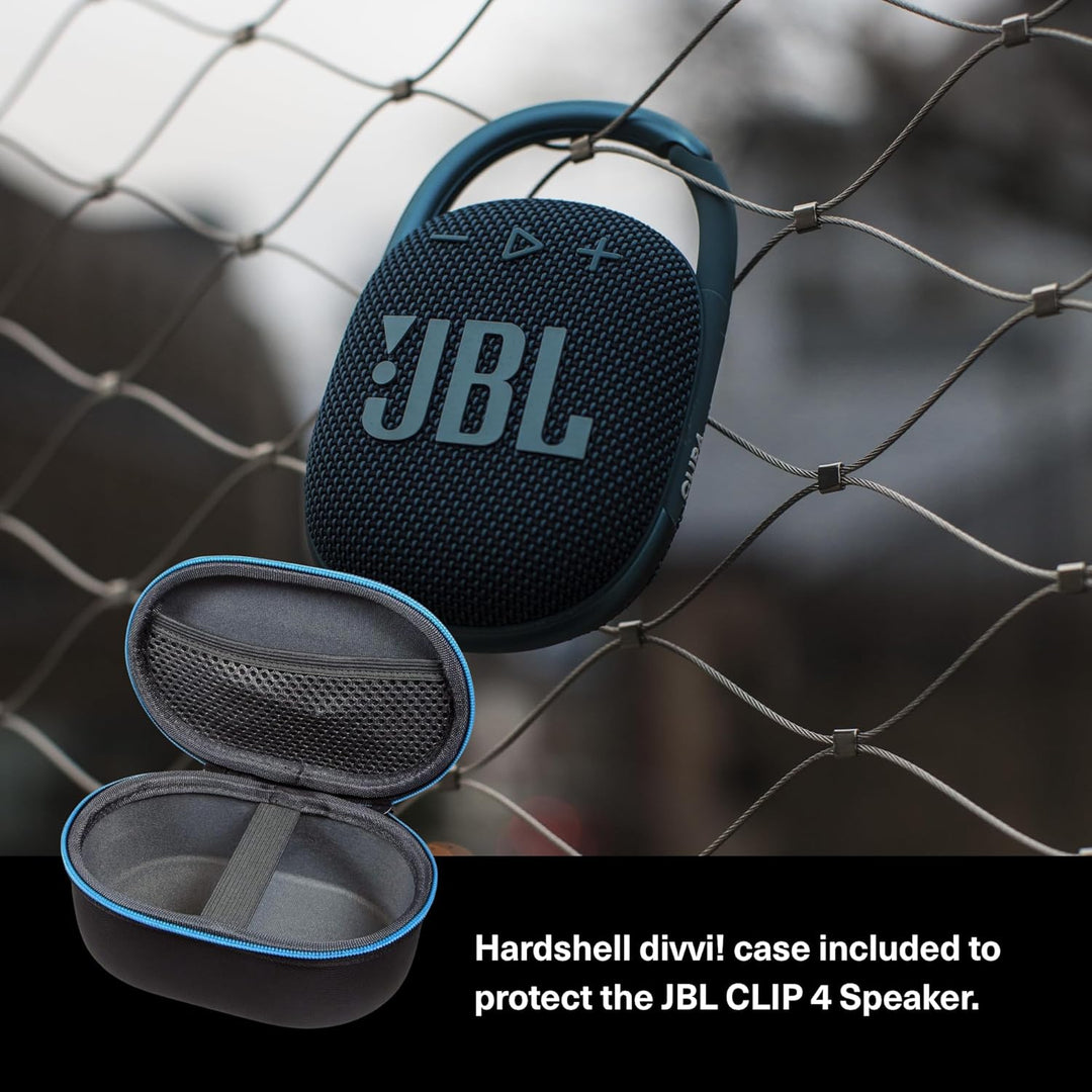 JBL Altavoz Bluetooth portátil Clip 4 (negro) + paquete con divvi!...