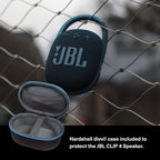 JBL Altavoz Bluetooth portátil Clip 4 (negro) + paquete con divvi!...