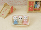 Sylvanian Families Epoch Marshmallow - Muñeca de ratón, certificado Ne-108 ST Mark, para edades de 3 años en adelante, juguete, casa de muñecas familias de Sylvanian, Epoch