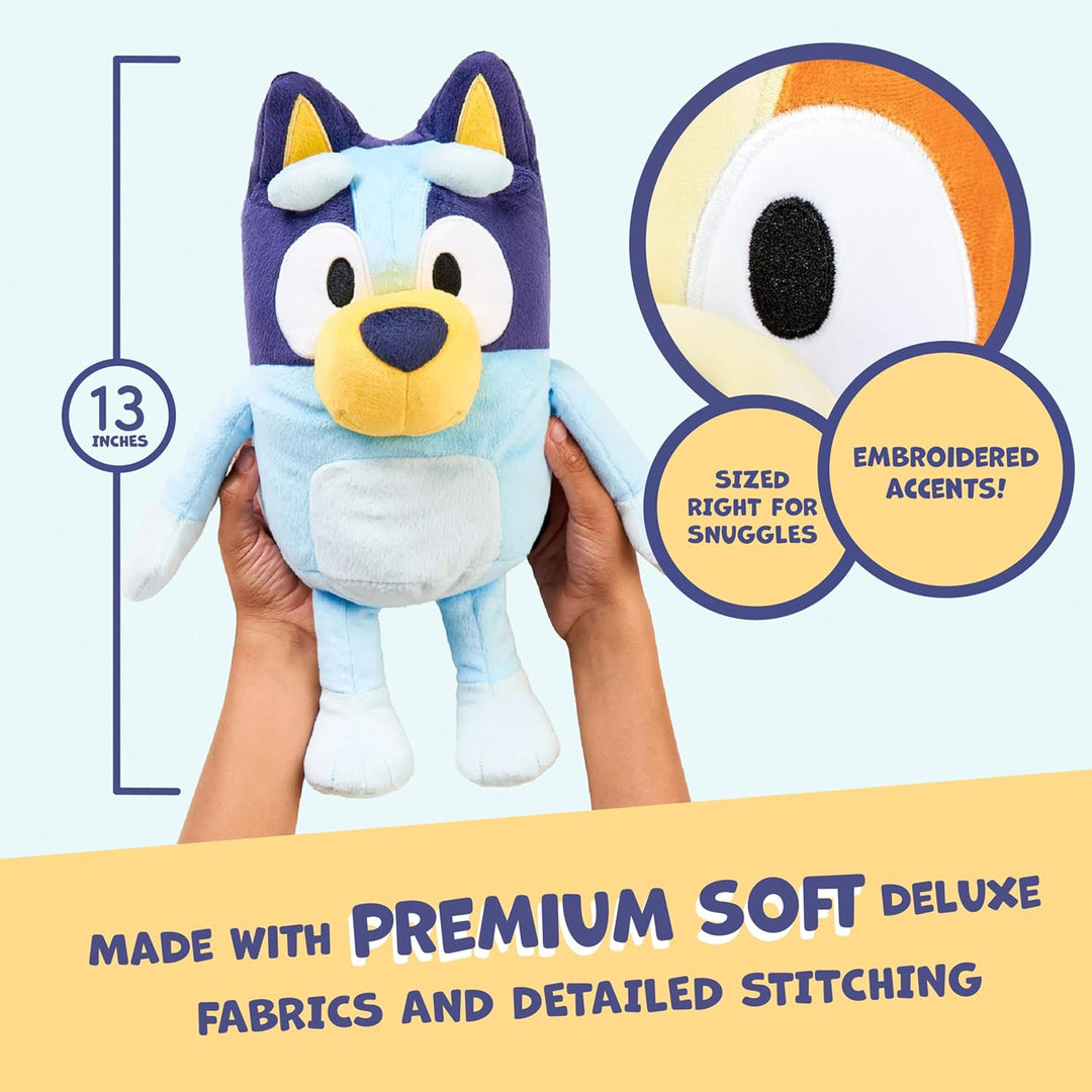 Bluey Efectos de sonido de peluche parlante, juguetes musicales sua...