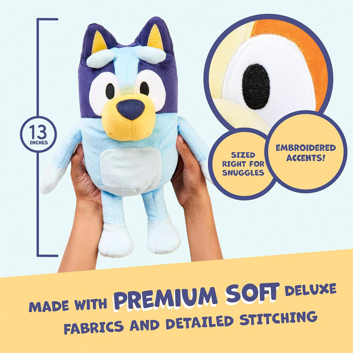 Bluey Efectos de sonido de peluche parlante, juguetes musicales sua...