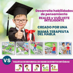 Story Cues - Tarjetas de secuenciación especializada, materiales de terapia del habla, juego de habilidades sociales, juegos de estudiantes de idioma inglés, tarjetas de narración de