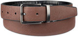 Calvin Klein Cinturón de cuero reversible para hombre, estilo moder...