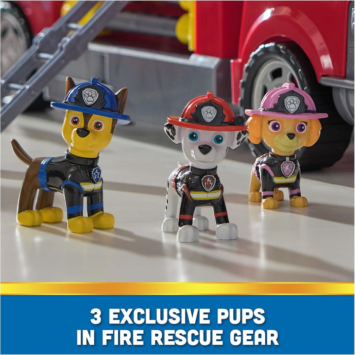 PAW Patrol Ultimate Rescue - Camión de bomberos con escalera de 2 p...