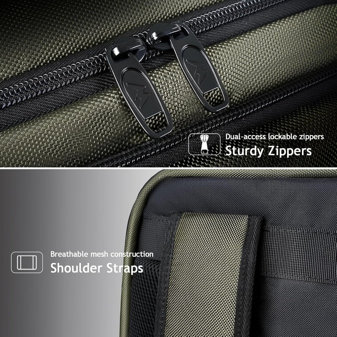 MATEIN - Mochila de viaje para llevar a bordo con laptop, mochila g...