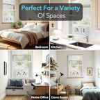 Comfort Zone - Ventilador reversible de ventana doble con 3 velocid...