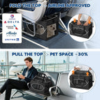 Lekereise Transportador de mascotas extensible superior de 17 x 11 x 9.5