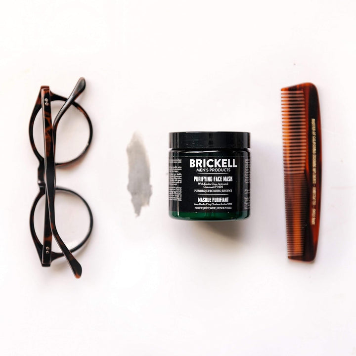Brickell - Máscara facial de carbón purificador para hombre, produc...
