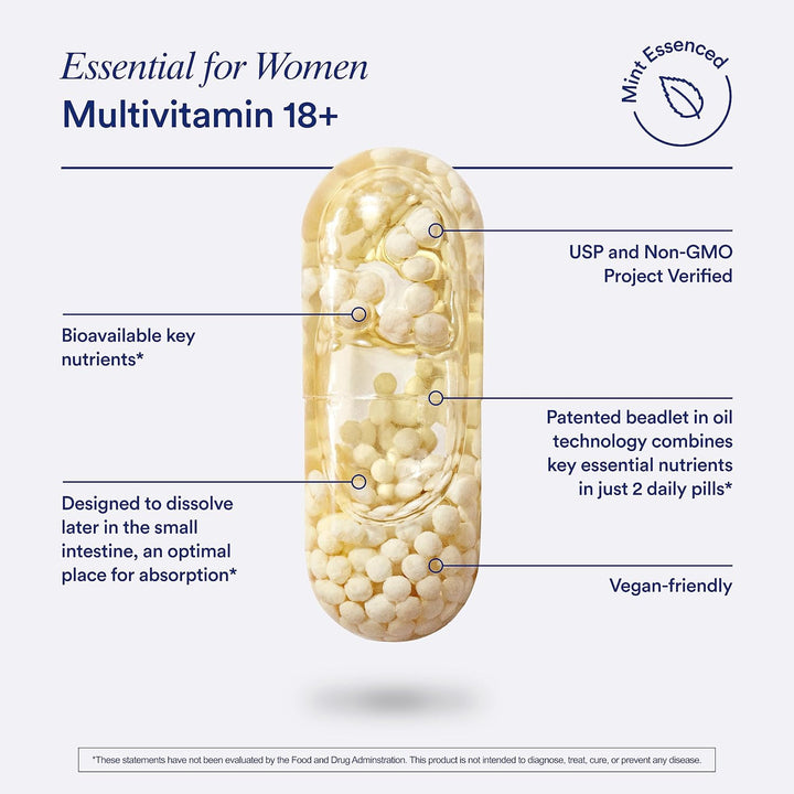 Ritual Multivitamin para mujeres de 18+ con vitamina D3 para el apo...