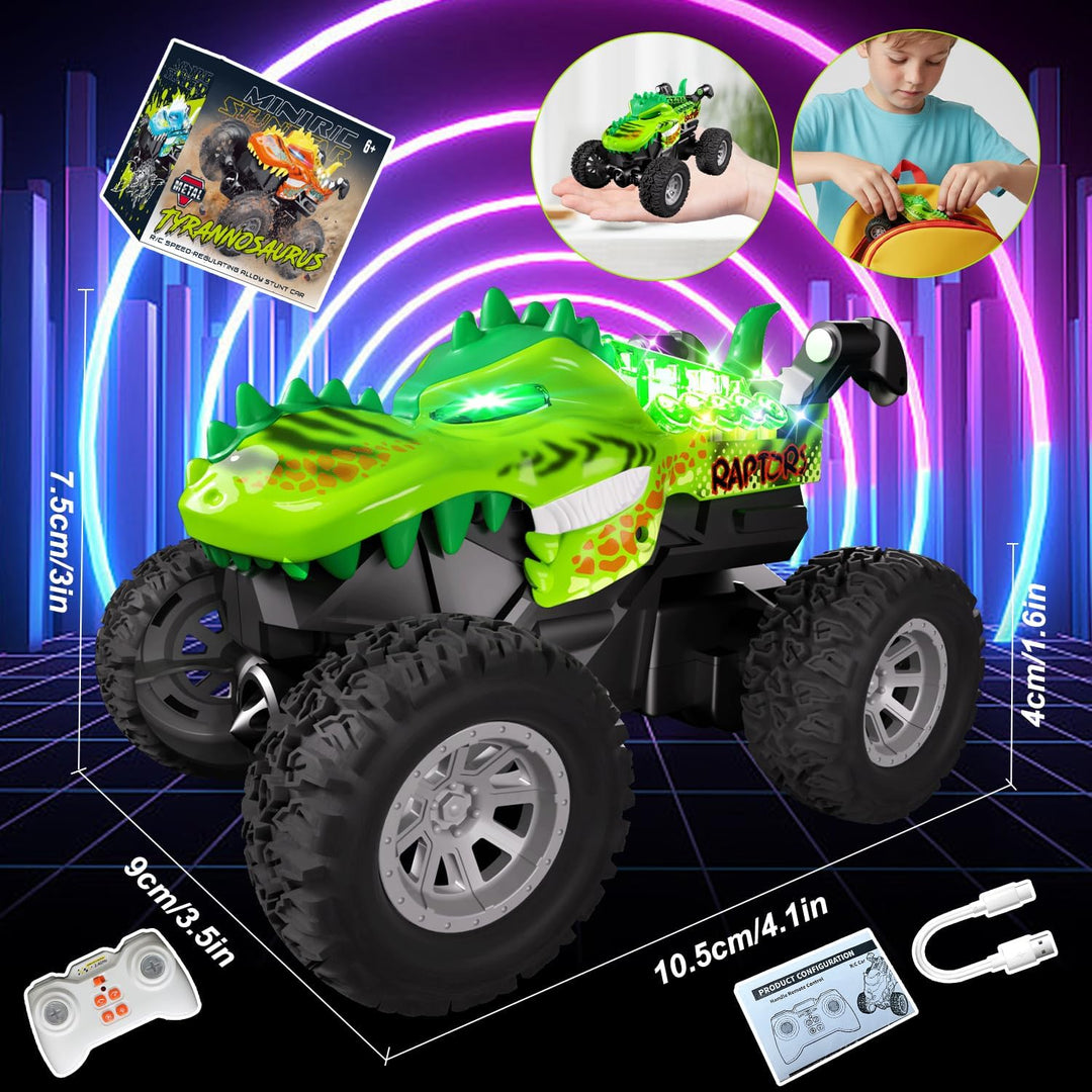 Juguetes Monster Trucks, auto de control remoto de 2.4 GHz para niñ...