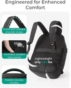 BAGSMART - Mochila de viaje de 28 L, resistente al agua, puerto USB, Rosa