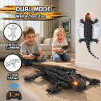 Gecko de escalada de pared a RC, robot de control remoto recargable