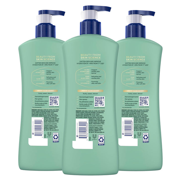 Vaseline Loción corporal de cuidado intensivo para piel seca, loció...