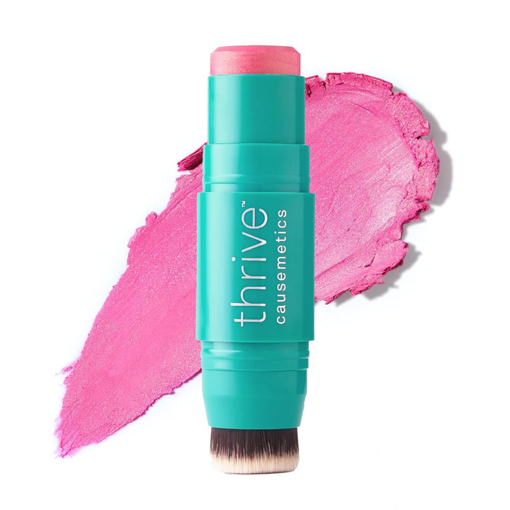 Thrive Causemetics Triple Threat Color Stick: Barra de Rubor en Cre...