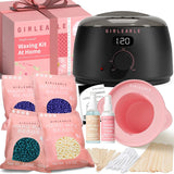GIRLEARLE Kit de depilación digital negro y rosa para mujeres y hom...