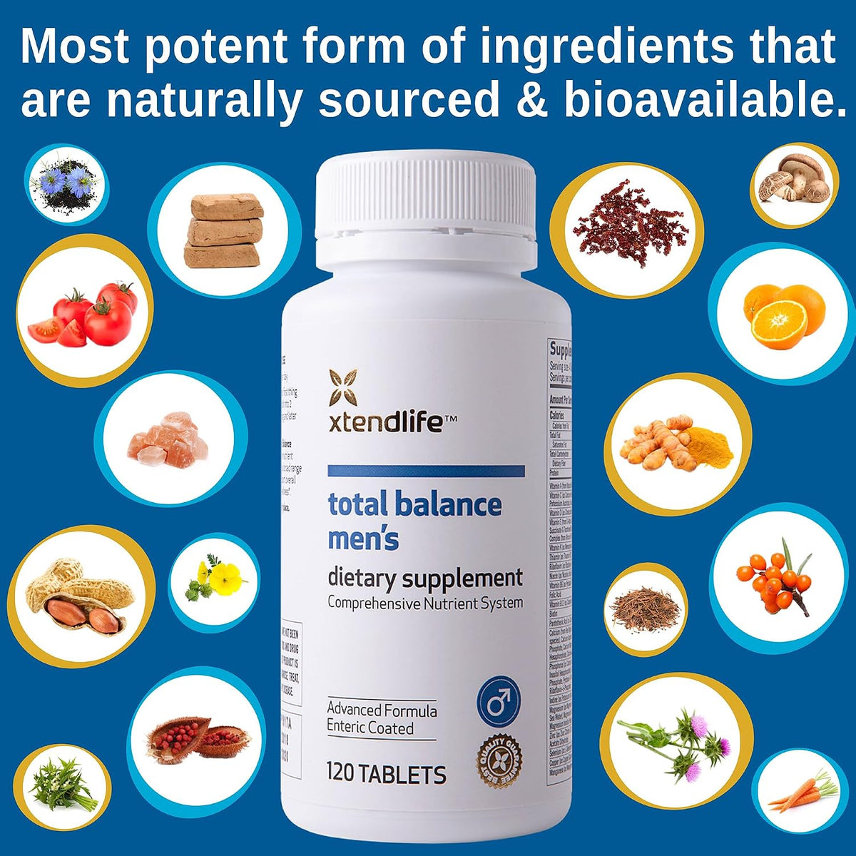 Xtendlife Total Balance Multivitamínico diario estándar para hombre