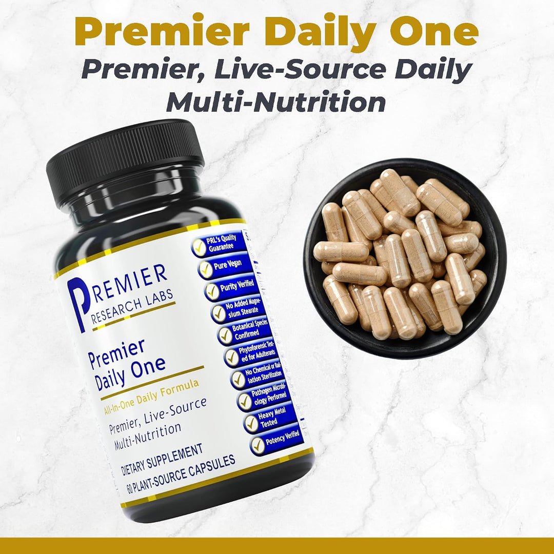 Premier Daily One, 60 cápsulas, producto vegano, fórmula diaria tod...