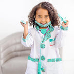 Melissa & Doug - Disfraz para jugar a ser doctor (embalaje libre de frustración)