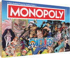Monopoly: One Piece Edition - Juego de mesa | Compra, vende, intercambia con personajes populares de la serie Manga y Anime | Con 9 fichas en miniatura | Mercancía con licencia oficial y coleccionable