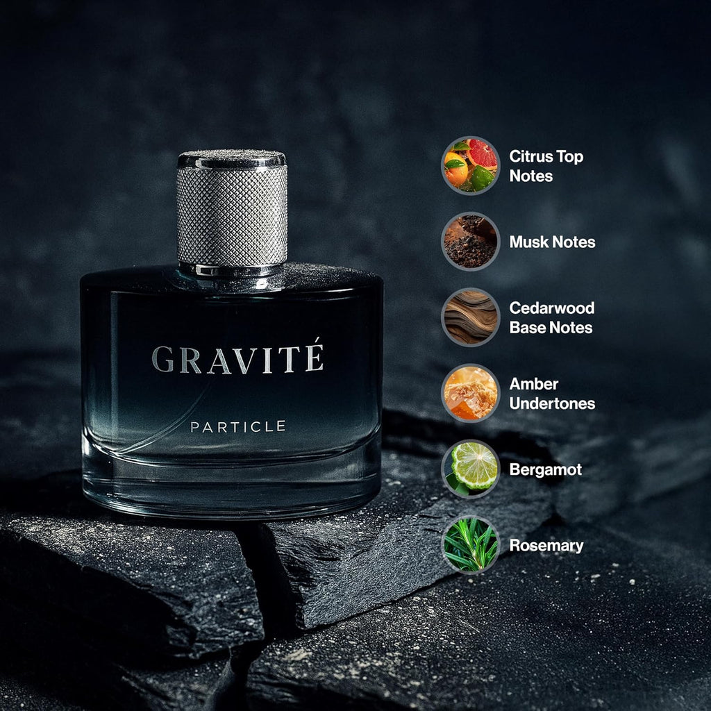 Particle Gravité Colonia Spray para hombres aroma fresco