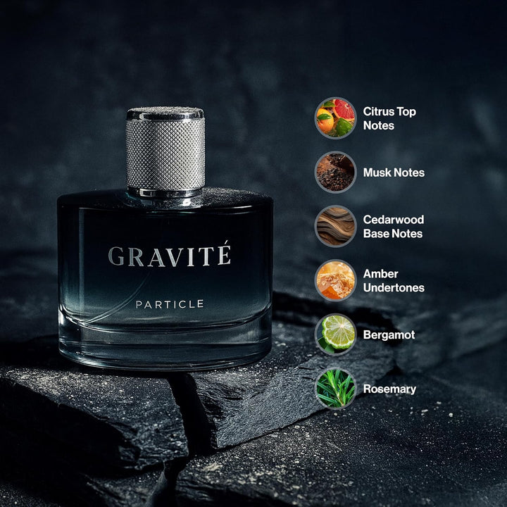 Particle Gravité Colonia Spray para hombres aroma fresco