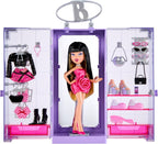 Bratz What'z in My Closet Playset con muñeca Dana Fashion, trajes, zapatos, espejo y accesorios