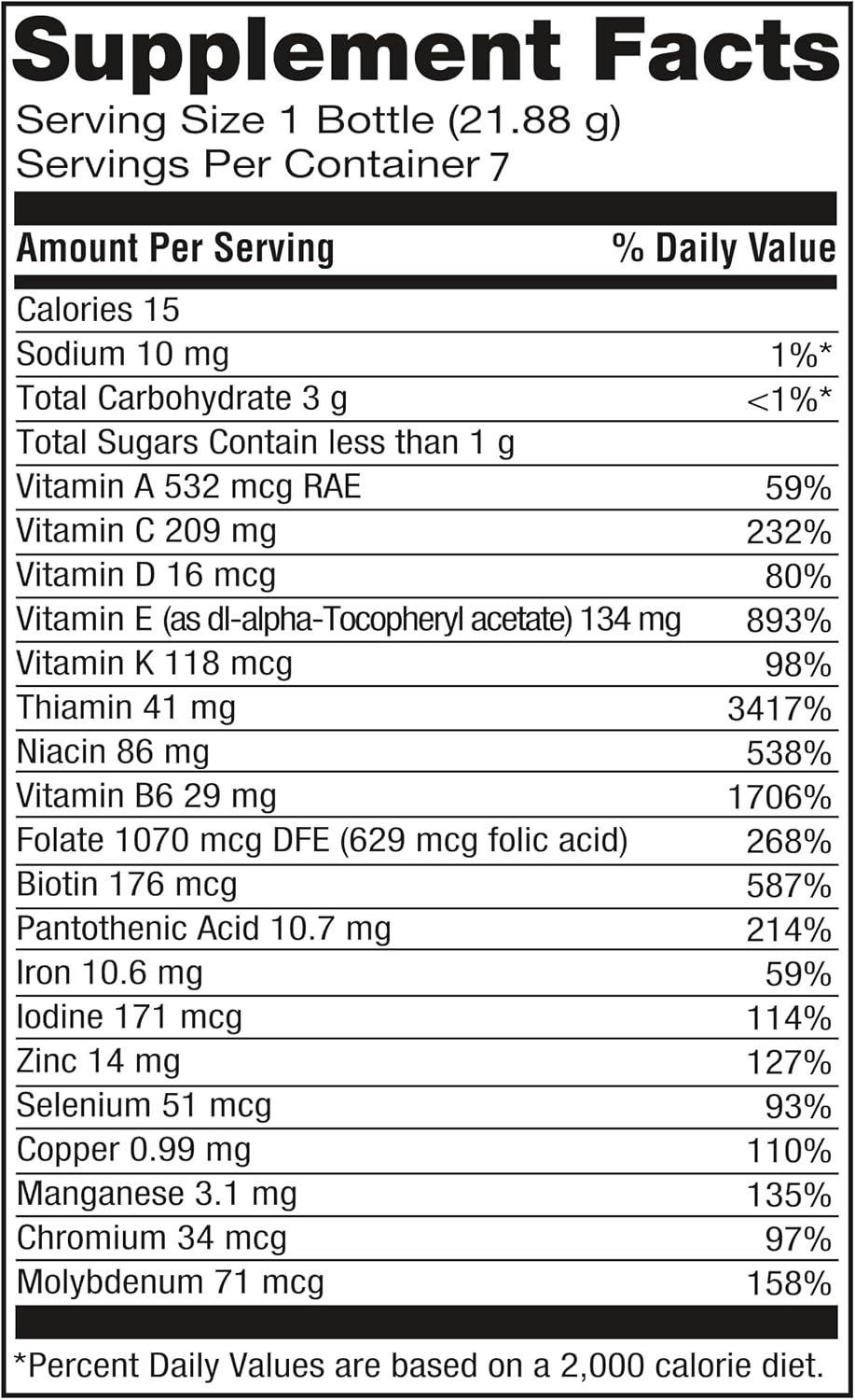 WZBIO Optizen Immune - Multivitamínico y mineral con vitamina C, B1...
