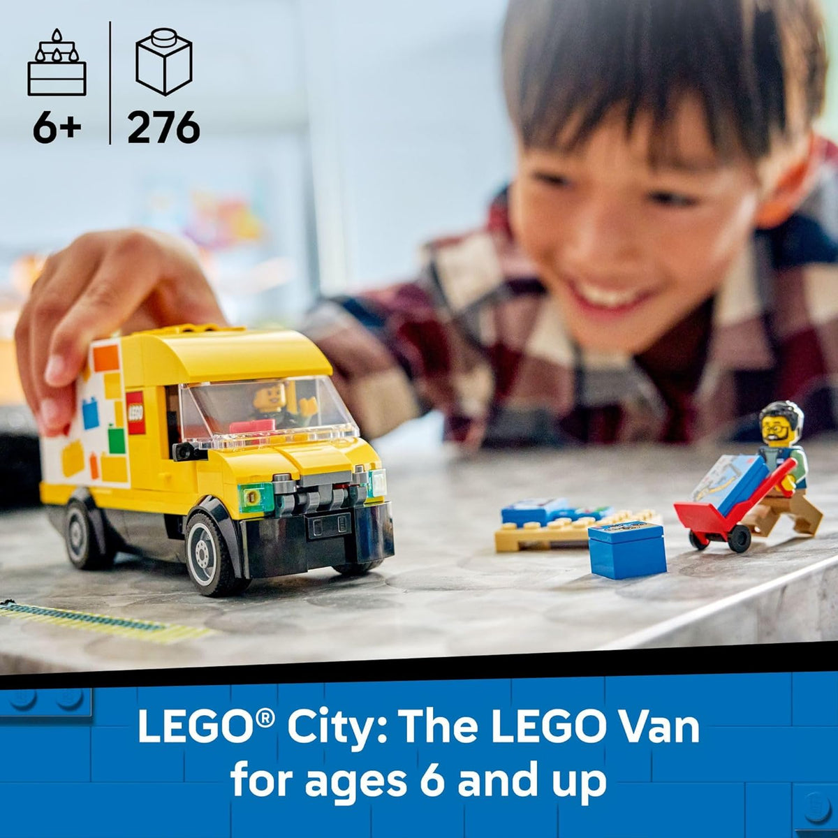 LEGO City The Van Building Toy for Kids - Juego de