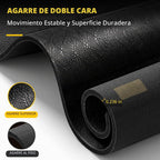 Alfombrilla de ejercicio grande, 7'x5'/6'x4'/8'x5', 0.236 in de grosor