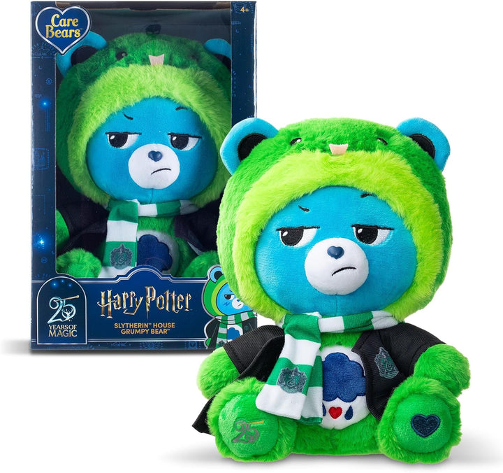 Harry Potter x Care Bears - Oso Gruñón de la Casa Slytherin - Peluc...